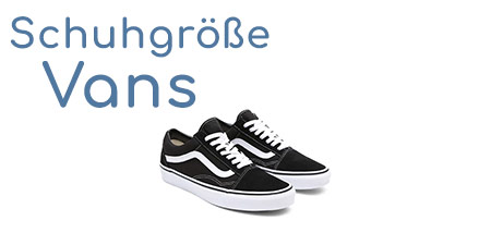 Vans Schuhgrößentabellen