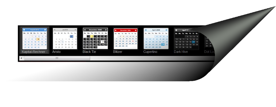 Mehr als 30 Design-Vorlagen
